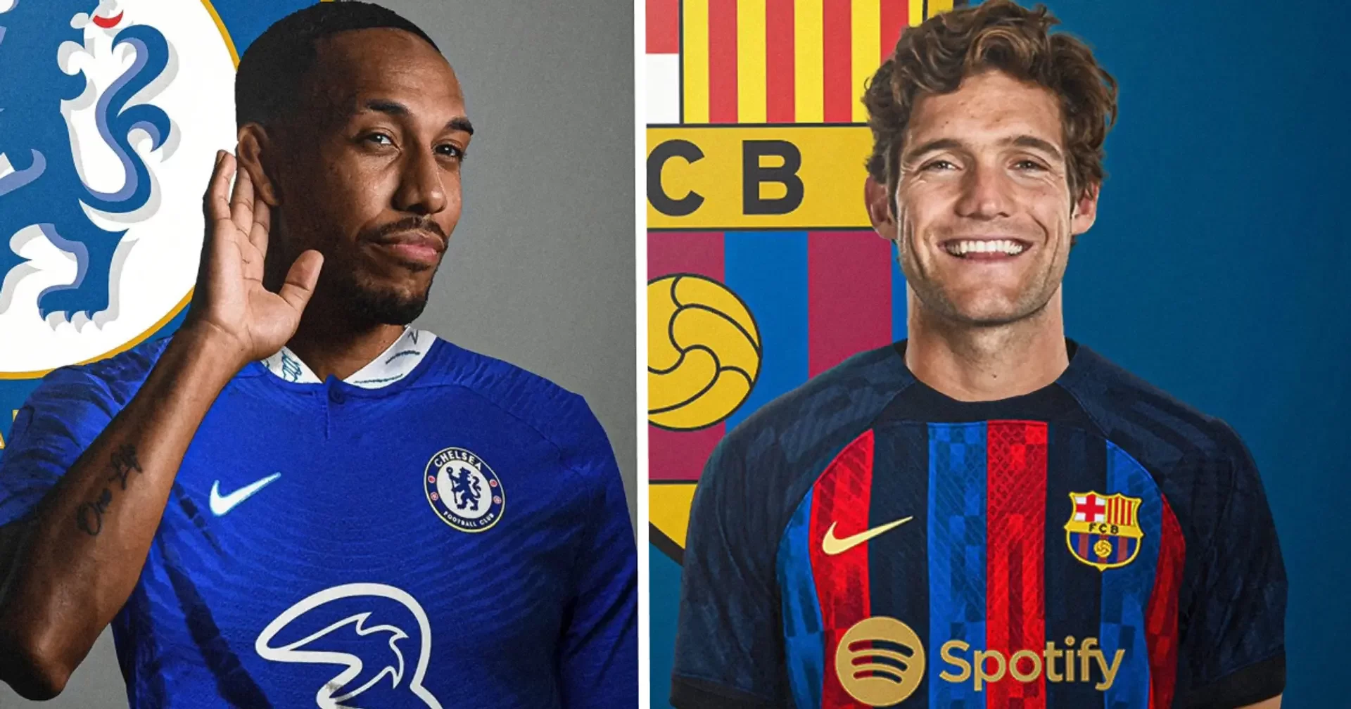 Барселона, Челси, трансферы, Маркос Алонсо, Пьер-Эмерик Обамеянг