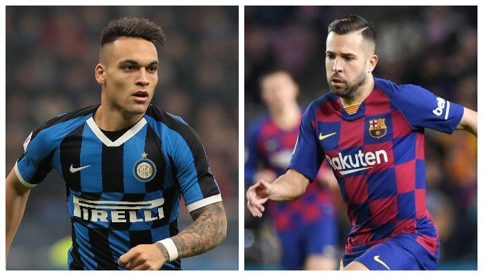 Жорди Альба, Эдин Джеко, Клубы, Ромелу Лукаку, Алекс Бальде, Марцело Брозович, Лаутаро Мартинес, Барселона, Милан Шкриньяр