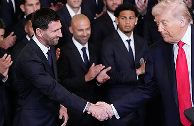 Лионель Месси, Дональд Трамп, Политика, Луис Суарес, видео, Интер Майами