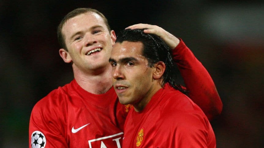 Манчестер Юнайтед, Карлос Тевес, Уэйн Руни