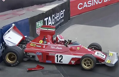 Феррари, Шарль Леклер, Ники Лауда, Гран-при Монако, Формула-1, ретро
