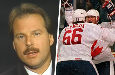 сборная СССР, Сборная России по хоккею с шайбой, Алан Иглсон, Патрик Руа, Дэйл Хаверчак, Рик Токкет, Филадельфия, Грант Фюр, Уэйн Гретцки, Марк Мессье, Сборная Канады по хоккею с шайбой, Майк Кинэн, Пол Коффи, Эдмонтон, Глен Сатер