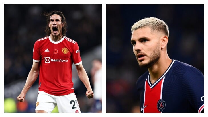 Манчестер Юнайтед, ПСЖ, Эдинсон Кавани, Ювентус, Мауро Икарди