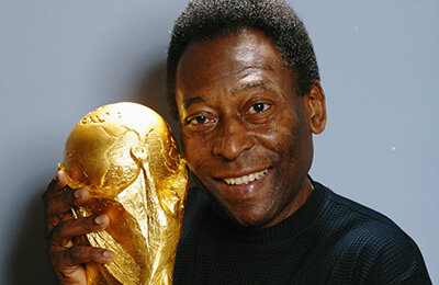 Сборная Бразилии по футболу, спортивные тесты, Пеле