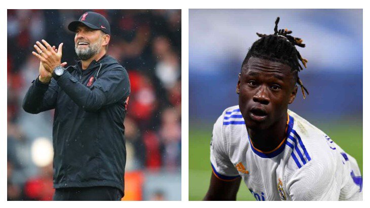 Эдуардо Камавинга, Юрген Клопп, Реал Мадрид, Ливерпуль