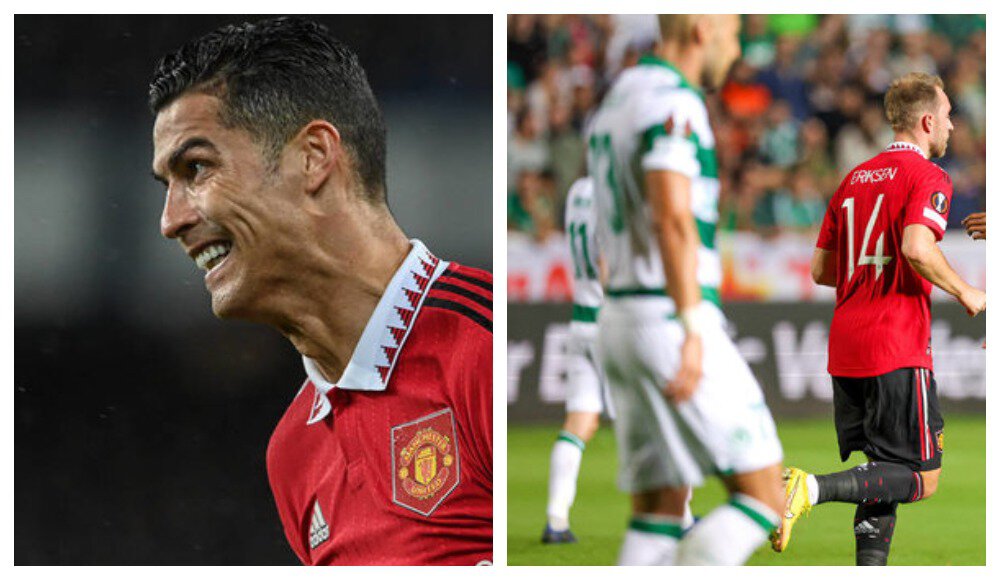 Криштиану Роналду, Манчестер Юнайтед, Лига Европы УЕФА, Омония