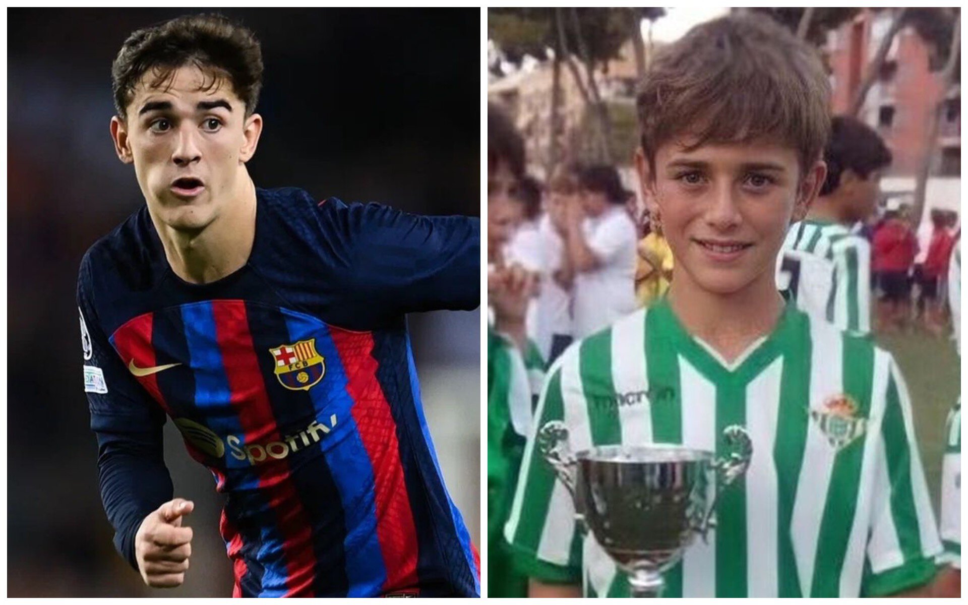 «Я знаю, откуда я родом». Гави взрослел в Ла Масии, но начинал в «Бетисе» и жил в 30 минутах от «Бенито Вильямарин»