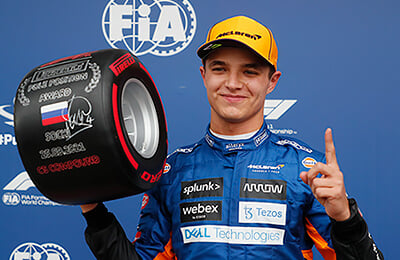 Ландо Норрис, Макларен, техника, Карлос Сайнс, Феррари, Формула-1, Гран-при России, почитать