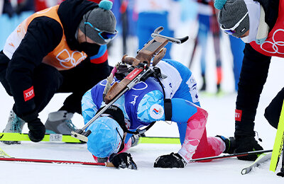 Максим Цветков, эстафета, Эдуард Латыпов, Карим Халили, Олимпийская сборная России, Олимпиада-2022, Александр Логинов