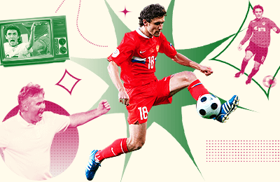 100 лучших спортсменов в истории России, Александр Анюков, Игорь Акинфеев, Динияр Билялетдинов, Динамо Москва, Юрий Жирков, Сборная России по футболу, Зенит, Челси, Андрей Аршавин, Гус Хиддинк, Анжи, Дмитрий Торбинский, ЦСКА, Евро-2008, Роман Павлюченко