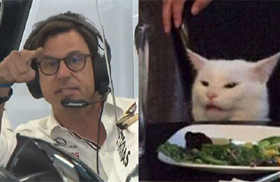 ахахаха, Тото Вольфф, Мерседес, мемы, Формула-1