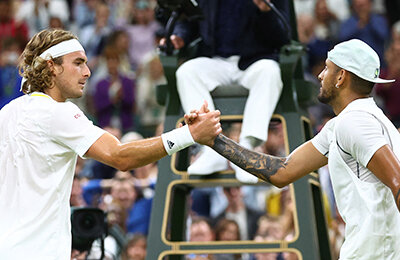 ATP, Ник Кириос, Стефанос Циципас, Уимблдон