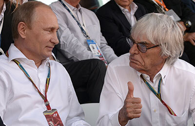 Владимир Путин, интервью, Формула-1, Берни Экклстоун, Политика