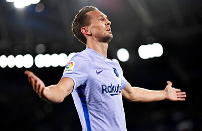 Люк де Йонг, Пьер-Эмерик Обамеянг, Хави, Усман Дембеле, Барселона, Ла Лига, Леванте, Педри