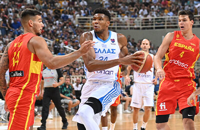 чемпионат Европы по баскетболу, сборная Испании, сборная Словении, сборная Франции, Лука Дончич, сборная Сербии, Яннис Адетокумбо, сборная Греции