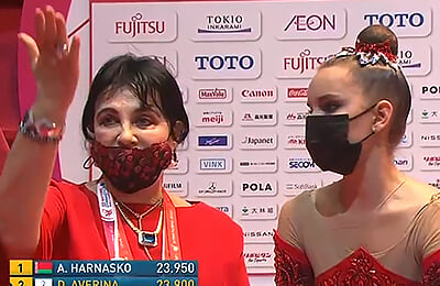 чм по художественной гимнастике, Арина Аверина, Ирина Винер, Дина Аверина, Наталья Кузьмина, сборная России (художественная гимнастика)