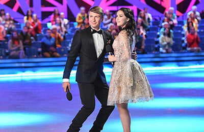 Алексей Ягудин, Виталий Новиков, Татьяна Волосожар, Евгения Медведева, Максим Шабалин, Татьяна Тарасова, Татьяна Тотьмянина, Роман Костомаров, Ледниковый период, Алина Загитова, Яна Хохлова, Даня Милохин, Дмитрий Соловьев, Александр Энберт, Первый канал, Оксана Домнина, Максим Маринин, телевидение, Екатерина Боброва, Наталья Забияко, Аделина Сотникова