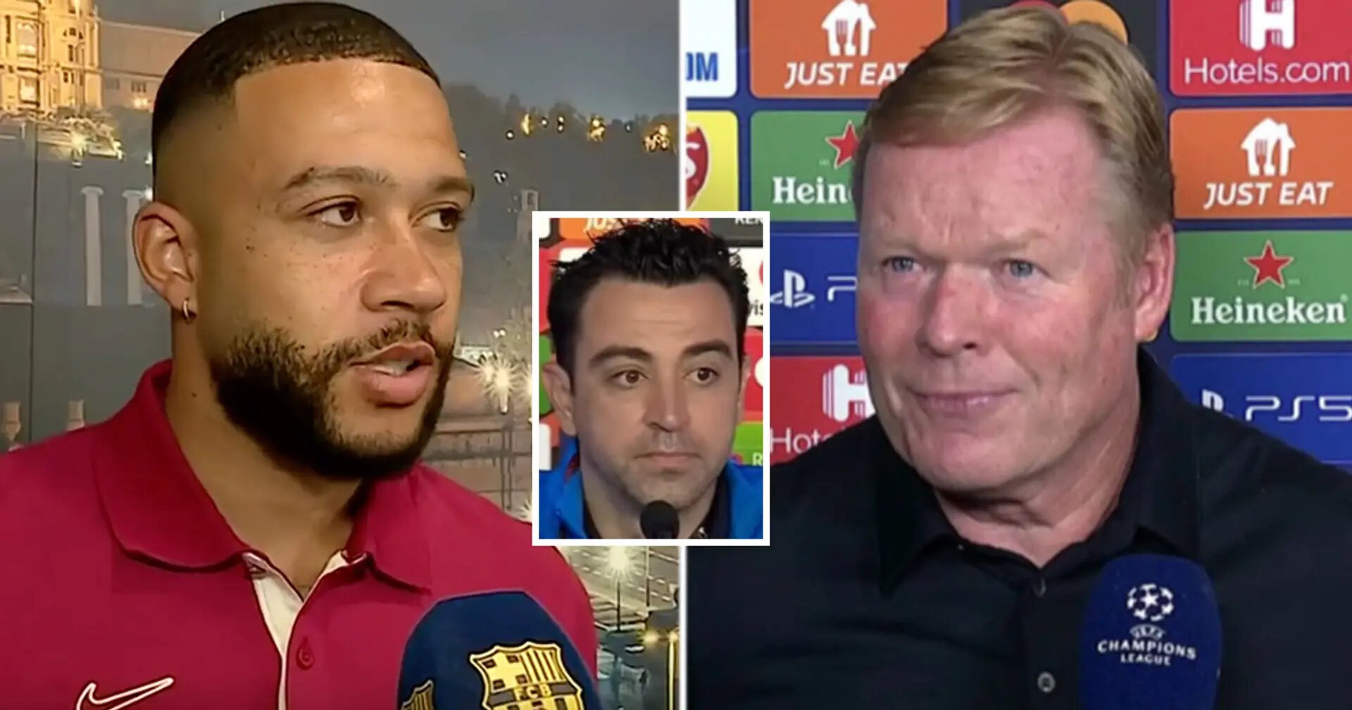 Мемфис Депай, Клубы, Барселона, Роналд Куман, Хави