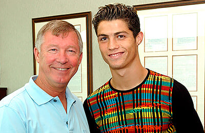 Криштиану Роналду, стиль, Манчестер Юнайтед, Оле-Гуннар Сульшер, Алекс Фергюсон, премьер-лига Англия, Реал Мадрид, Рио Фердинанд