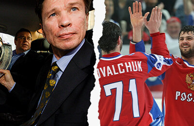 Вячеслав Быков, Виталий Атюшов, Вячеслав Фетисов, Илья Ковальчук, Олег Сапрыкин, Александр Еременко, Антон Курьянов, Сборная России по хоккею с шайбой, Игорь Захаркин, Илья Брызгалов, Александр Радулов