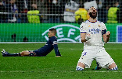 Лука Модрич, Карим Бензема, Реал Мадрид, Винисиус Жуниор, Лига чемпионов УЕФА