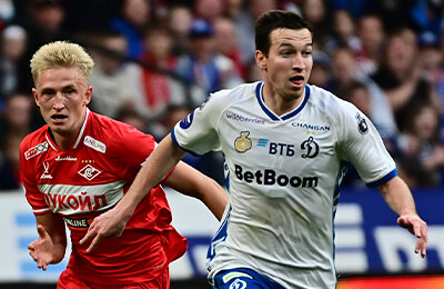 «Спартак» против «Динамо»: битва за очки в РПЛ. Ставьте на победителя с фрибетом