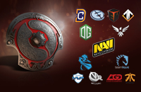 The International, NAVI, Team Secret, Evil Geniuses, LGD, EHOME, Newbee, Alliance, Complexity, MVP Phoenix, Fnatic, Chaos, TNC, Execration, OG, Team Liquid, Vici Gaming Reborn, Wings, Ninjas in Pyjamas