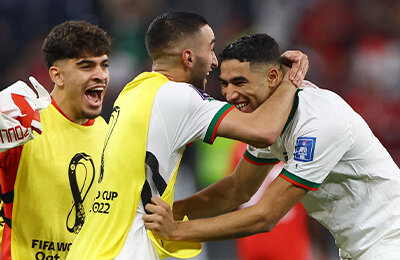 Сборная Марокко по футболу, Софьян Буфаль, Юссеф Эн-Несири, ЧМ-2022, Найеф Агерд, Ромен Саисс, Абдельхамид Сабири, Яссин Буну, Хаким Зиеш, Ашраф Хакими