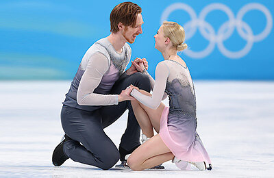 Цун Хань, Евгения Тарасова, Владимир Морозов, Вэньцзинь Суй, Анастасия Мишина, Александр Галлямов, Олимпиада-2022