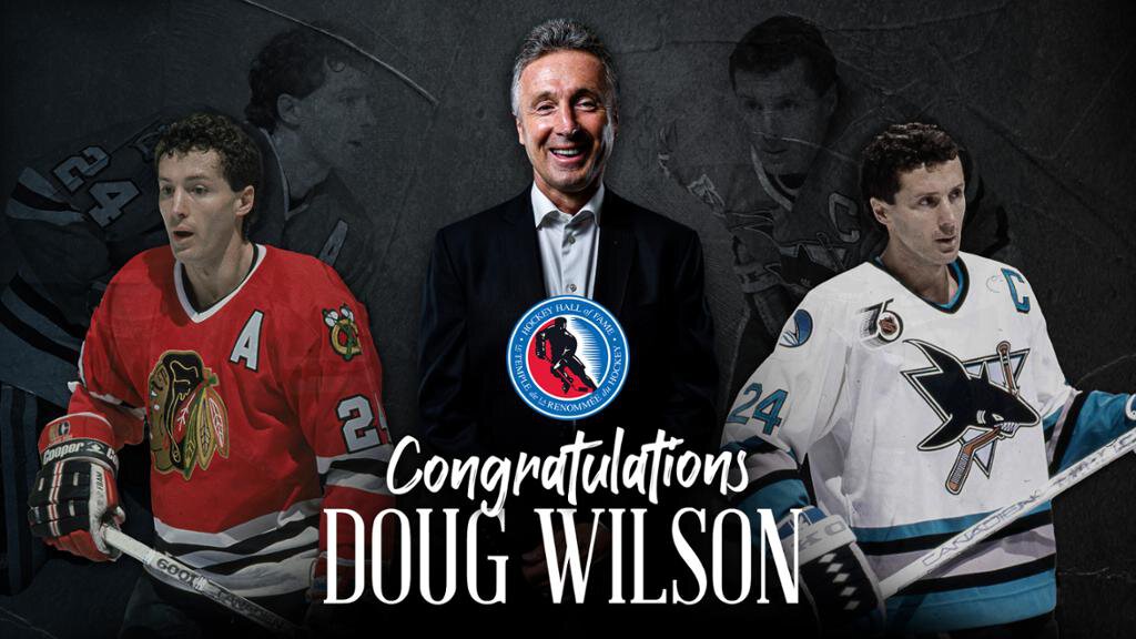 Даг Уилсон, Сан-Хосе, Чикаго, НХЛ, Зал хоккейной славы, Сборная Канады по хоккею с шайбой