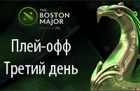 LGD.FY, Chaos, Virtus.pro, The Boston Major, OG, Ad Finem, Team NP, WarriorsGaming.Unity, Evil Geniuses