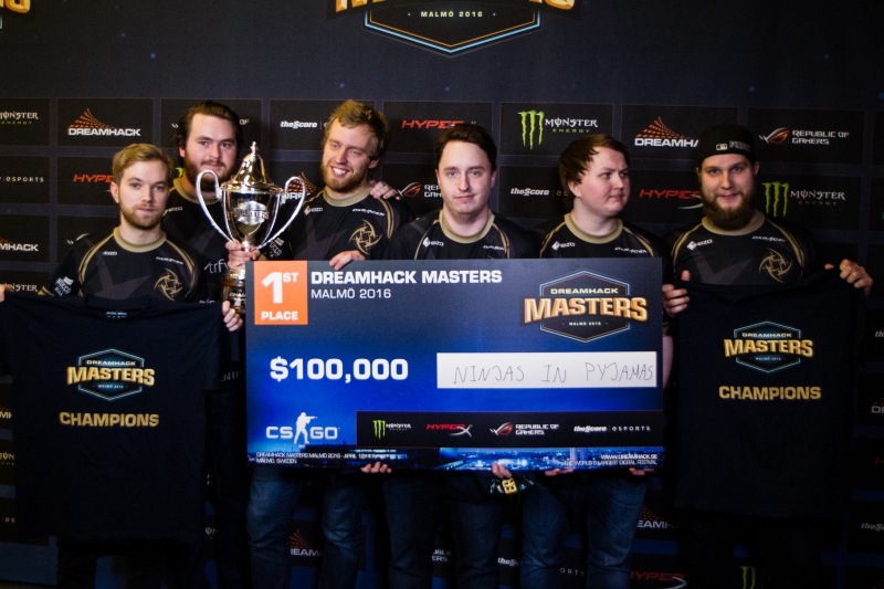 Team Liquid, Ninjas in Pyjamas, NAVI, Luminosity Gaming, DreamHack, TyLoo, Godsent