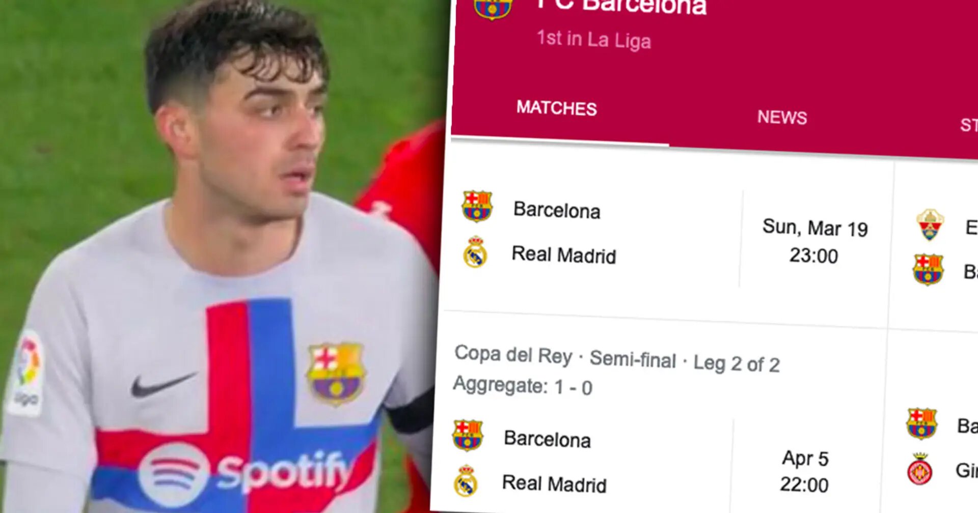 Педри, Усман Дембеле, Класико, Барселона, Клубы