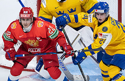 Олег Знарок, Сергей Зубов, Молодежная сборная России по хоккею с шайбой, молодежный чемпионат мира по хоккею, молодежная сборная Швеции