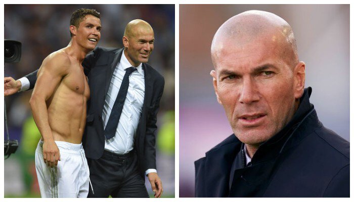 Зинедин Зидан, ПСЖ, Манчестер Юнайтед, Криштиану Роналду