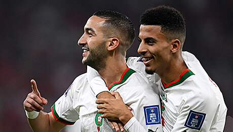 Марокко умеет не только защищаться: играют пятками на своей половине, помогает второй дриблер Лиги 1 после Месси