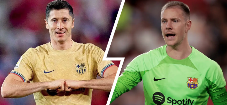 Клубы, Марк-Андре тер Стеген, Роберт Левандовски, Барселона