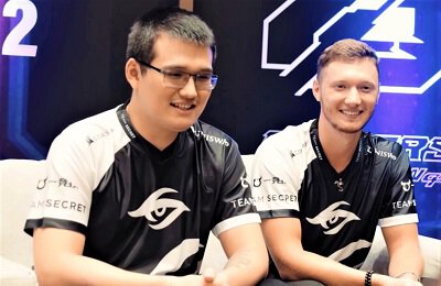 Team Secret, Thunder Awaken, Бакыт «Zayac» Эмилжанов, LGD, Роман «Resolut1on» Фоминок, Клемент «Puppey» Иванов, Кристиан «Pakaz» Савина, Чжан «y`» Йипин
