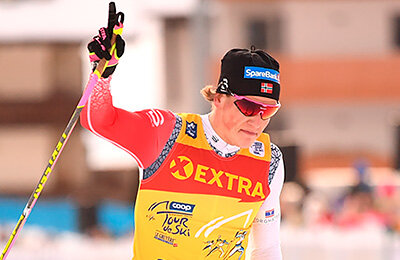 Тур де Ски, Йоханнес Клэбо, Наталья Терентьева (Непряева), Александр Большунов, сборная России жен (лыжные гонки), сборная Норвегии