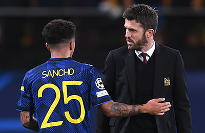 Унаи Эмери, Вильярреал, Манчестер Юнайтед, Майкл Кэррик, Бруну Фернандеш, Фред, Джейдон Санчо, Лига чемпионов УЕФА, Скотт Мактоминей