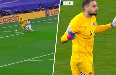 Джанлуиджи Доннарумма, Лига чемпионов УЕФА, Карим Бензема, ПСЖ, Реал Мадрид, Винисиус Жуниор