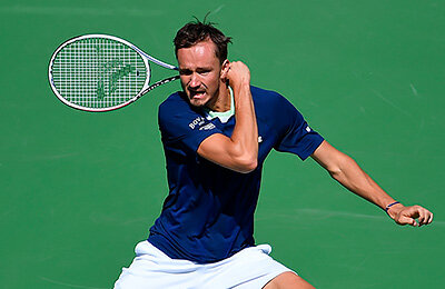 Гаэль Монфис, BNP Paribas Open, Даниил Медведев, Новак Джокович, ATP