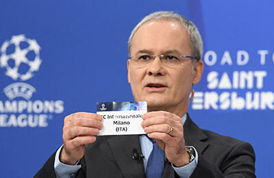 Манчестер Сити, ПСЖ, Челси, Аякс, Лига чемпионов УЕФА, Спортинг, Вильярреал, Бавария, Реал Мадрид, Интер, Ливерпуль, Манчестер Юнайтед, Ювентус, Ред Булл Зальцбург, Лилль, Атлетико, Бенфика