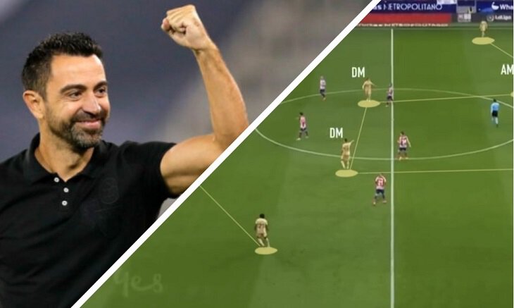 Атлетико, Барселона, Хави