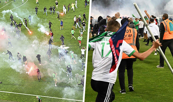 Д2 Франция, болельщики, Сент-Этьен, лига 1 Франция, Осер