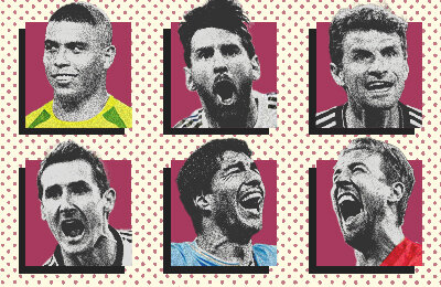 Луис Суарес, Криштиану Роналду, Лионель Месси, Эдинсон Кавани, Короткий Спортс, ЧМ-2022, Неймар, Иван Перишич, Ромелу Лукаку, Хамес Родригес, Харри Кейн, Томас Мюллер