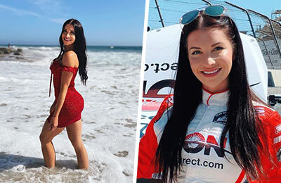 NASCAR, девушки и спорт