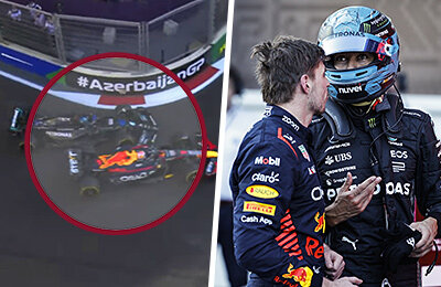 Мерседес, Гран-при Азербайджана, Джордж Расселл, Ред Булл, Макс Ферстаппен, Формула-1