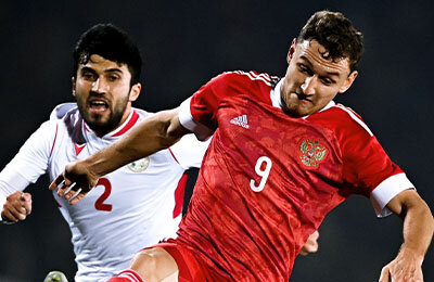 Сборная России по футболу, УЕФА, Азиатская футбольная конфедерация