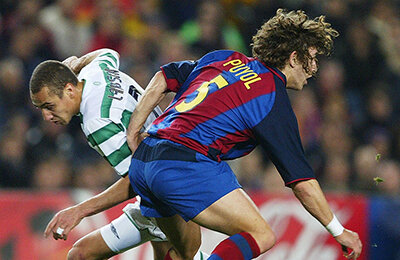 Тиаго Мотта, Филлип Коку, Андрес Иньеста, Марк Овермарс, Карлес Пуйоль, Рикарду Куарежма, Виктор Вальдес, Олегер Пресас, Хави, Хавьер Савиола, Микаэль Райцигер, Ла Лига, Наполи, Барселона, Франк Райкард, Лига Европы УЕФА, Лига чемпионов УЕФА, Роналдиньо, Эдгар Давидс, Луис Энрике, Рафаэль Маркес, Луис Гарсия, Херард Лопес, Джованни ван Бронкхорст, Патрик Клюйверт